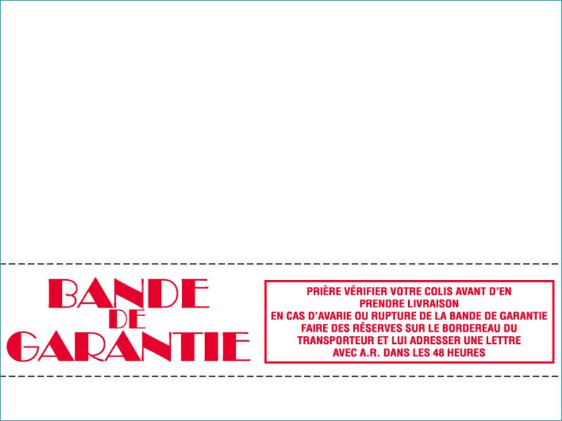 Ruban Adhésif PP HotMelt 48mm x 100M Blanc 28µ BDG - Réf RBDG100H_1