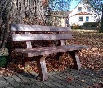 Banc public Piccadilly en matière Hanit - classique et élégant_1
