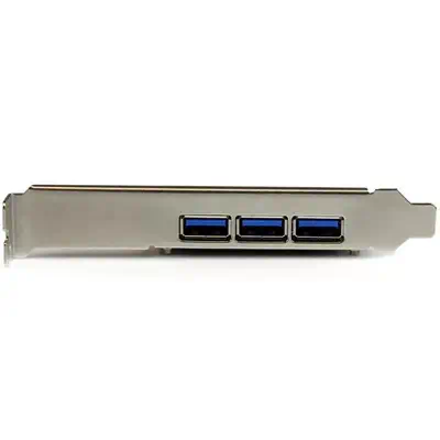 Carte contrôleur PCI Express à  4 ports USB 3.0 - 3 externes 1 interne - Adaptateur PCIe USB avec UAS_1