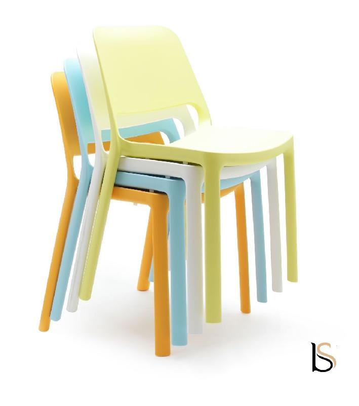 Chaise en polypropylène Maike - Sokoa - Blanc neige_1