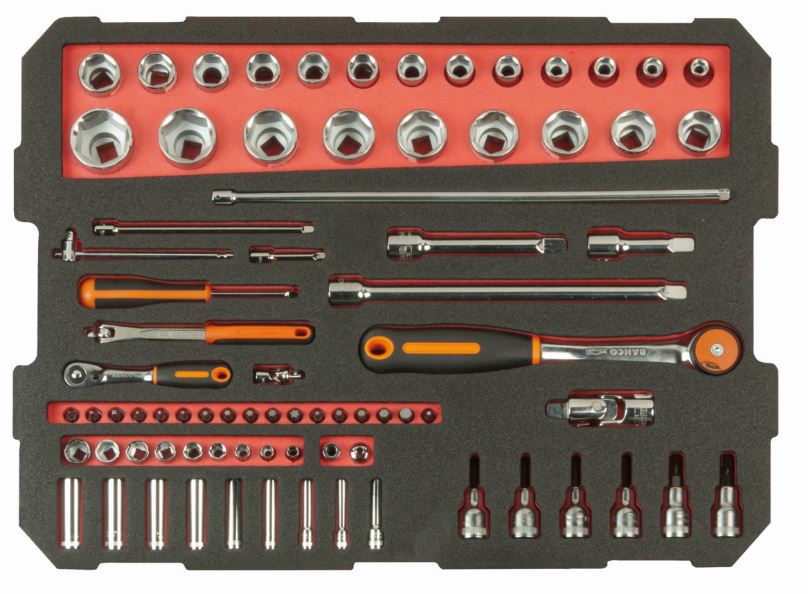 Jeu d'outils MRO dans mallette rigide à usage intensif avec roulettes - 195 pcs - 4750RCHDW02FF1_1