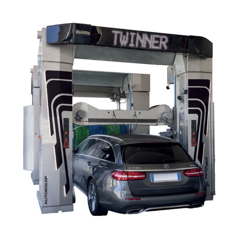 Portique de lavage double Twinner - Tecnolec - haute pression périmétrique et brosses_2
