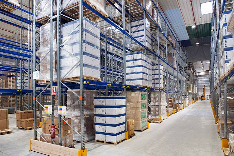 Rack à palettes - Rayonnage conventionnel adaptable pour charges palettisées_1