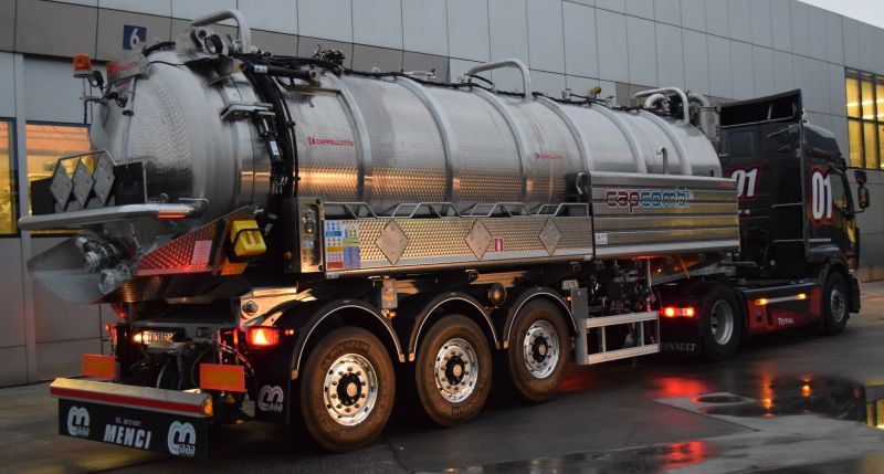 Citerne autoportante semi-remorque Capellotto