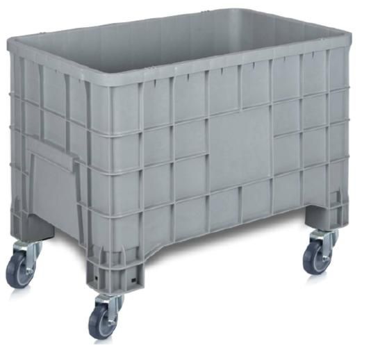 Caisse palette monobloc étanche, 100 x 63,5 cm, hauteur 78,5 cm, 300 litres_0