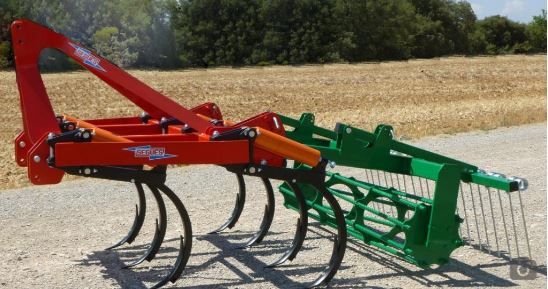 Chisel SEGUÉS CH-100 avec dents en fonte et double ressort