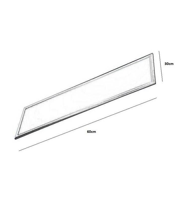 Pavé LED 30x60 cm 24W - Driver Philips CCT - Réf BAC3060PHCCT_1