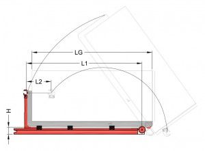 Système de verrouillage hydraulique et mécanique pour bras Ampliroll AL 14