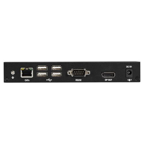 Extender KVM série KVX sur câble CATx - 4K, single head, DisplayPort, USB 2.0, série,audio, vidéo locale._1