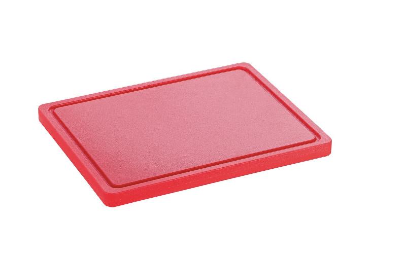 Planche à découper PRO 32x26 W-R A120528 Bartscher - Rouge_1