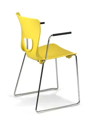 Fauteuil visiteur empilable So Avellino - P02_1