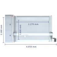 Laser de gravure et découpe XL-1600 EUROLASER - Système professionnel pour divers matériaux_1