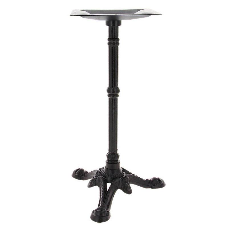 Piètement Bistrot Ht73 en fonte noir pour table intérieure 60x60, Ø70cm maxi_1