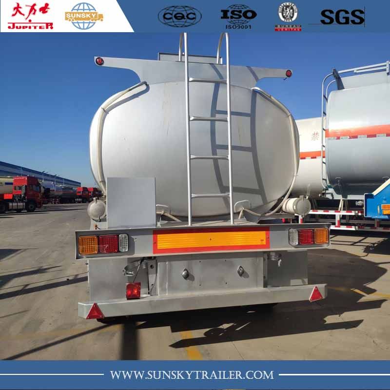 Remorque citerne 17000 L - Xiamen Sunsky Trailer Co., Ltd - 3 compartiments - Acier doux Q345B - Essieu Fuwa 13T_1