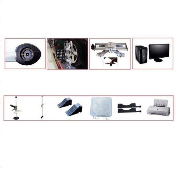 Banc de géométrie 3D avec caméras automatiques 6.4 Mp - potence fixe_1