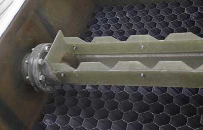 Décanteurs lamellaires en panneaux polyester - fibres de verre avec ossature acier - DN France - Certificat ACS_1