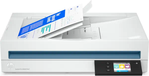 HP Scanjet Pro N4600 fnw1 Scanner à  plat et chargeur automatique 1200 x 1200 DPI A5 Blanc_1