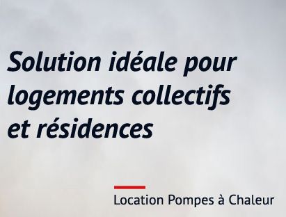 Pac pompe à chaleur air/eau en location : panne / maintenance / puissance..._1