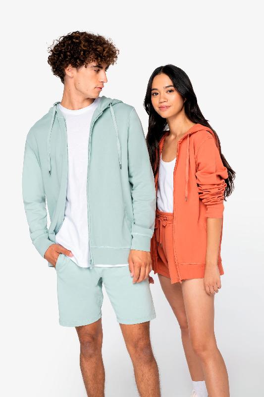 Short écoresponsable French Terry homme - 100% coton biologique - Réf: NS716_1