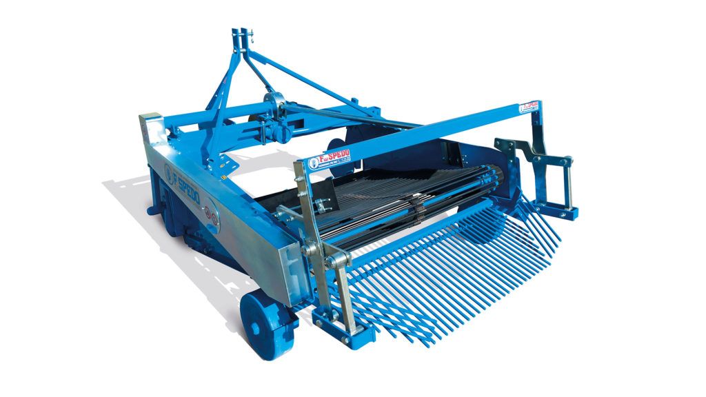 Arracheuse de pommes de terre portée avec attelage à 3 points pour tracteurs