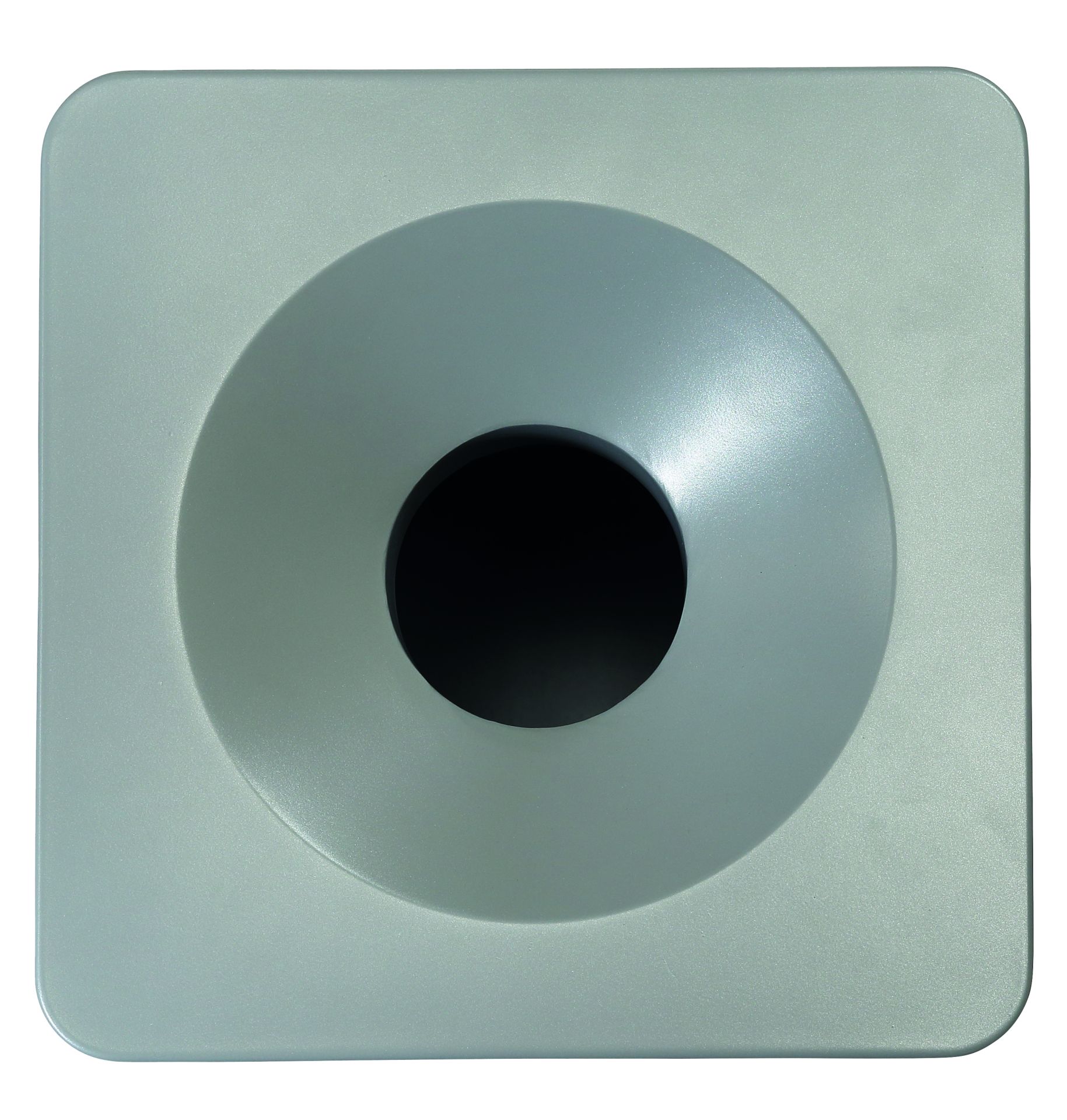 Collecteur modulaire anti-feu 51L noir laqué - certifié TÜV - acier galvanisé, revêtement époxy poudré_1