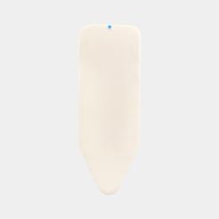 Housse de table à repasser Brabantia C -124 x 45 cm en coton avec mousse de 2mm - Ecru_1