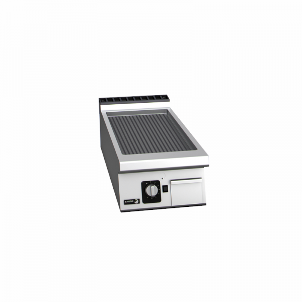 Plancha professionnelle gaz 40 cm Fagor - FT-G905-V-L-NG - acier carbone, 9.25 kW_1