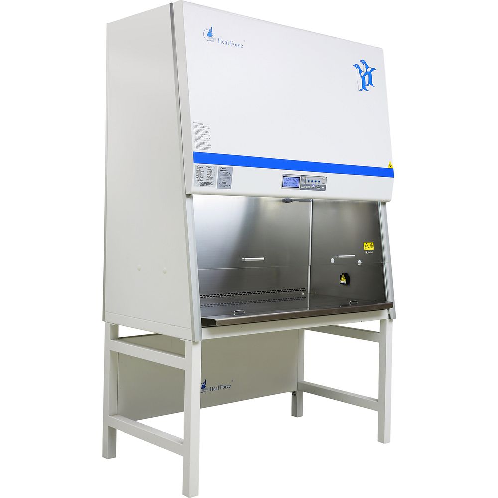 Poste de sécurité microbiologique Classe II - filtres ULPA longue durée - certifié EN 12469:2002 avec lampe UV et écran LCD_1