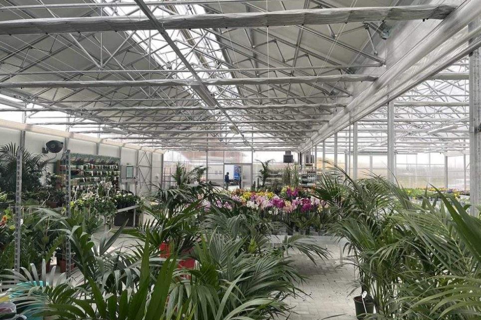 Serre à travées multiples conçue pour les couvertures rigides - Multisunart TR_1