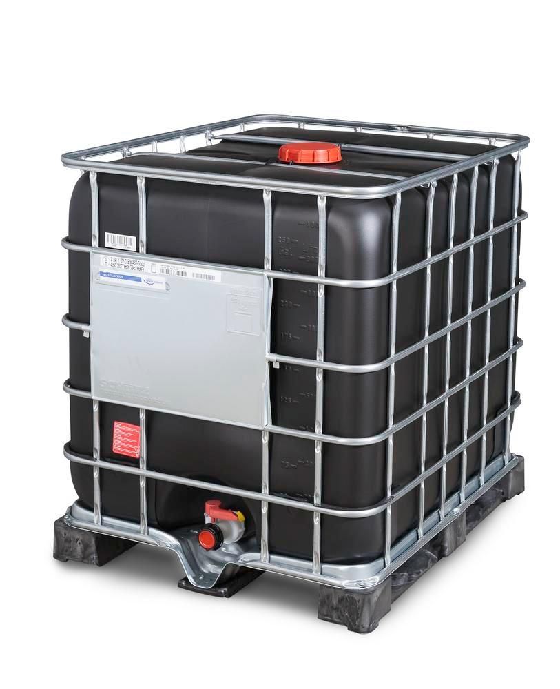 266170W - Cuve IBC pour produits dangereux 1000L - Protection UV - Palette PE - Certification UN 31HA1/Y_1