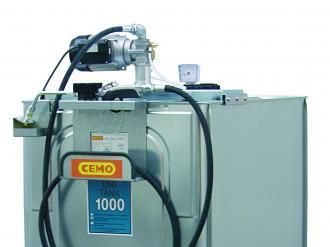 Cuve à huile avec pompe électrique : 750 litres - 307425_1