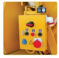 Bétonnière à inversion de marche équipée de générateur idéale pour les chantiers - PENTA 750 hybrid - EDIL LAME_1