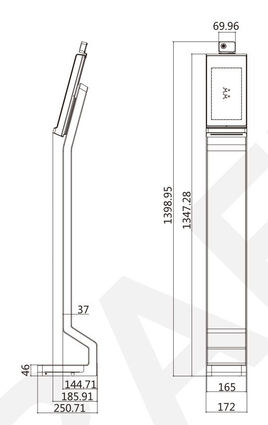 Caméra thermique totem hikvision_1