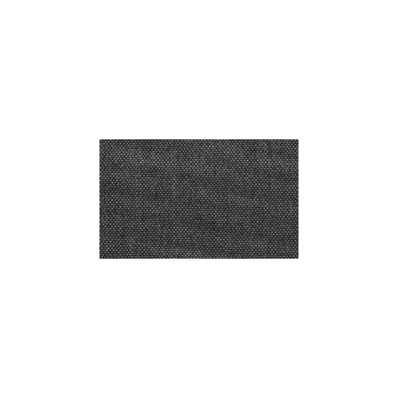 Canapé convertible express Jackson 120cm - sommier à lattes - tweed gris graphite - matelas 16 cm mousse haute résilience_1
