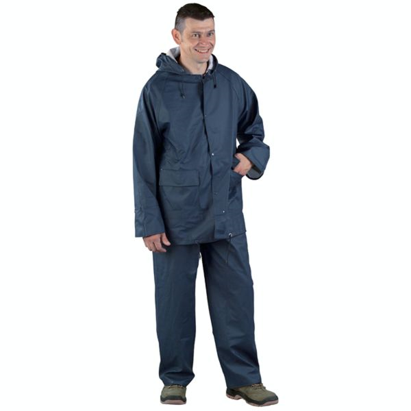 ENSEMBLE de PLUIE polyester 170g bleu NAVY_1