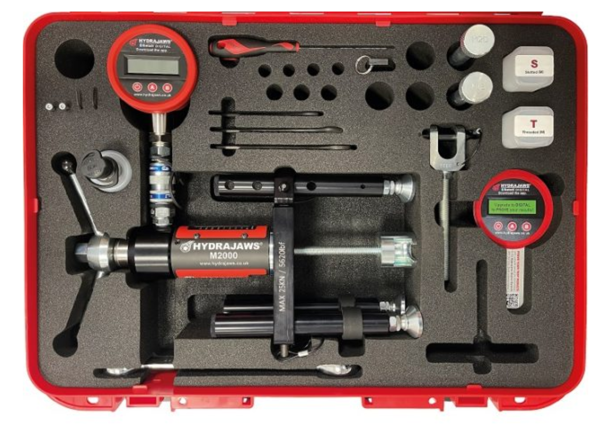 Extractomètre portatif permettant de réaliser des tests d'extraction d'ancrage_1