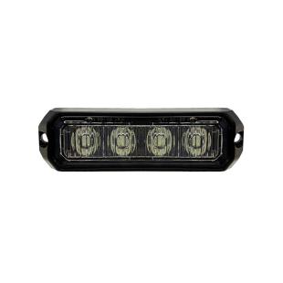 Feu pénétrant orange 4 leds - 250825 - homologué R65 et R10 - design compact pour petits véhicules_1