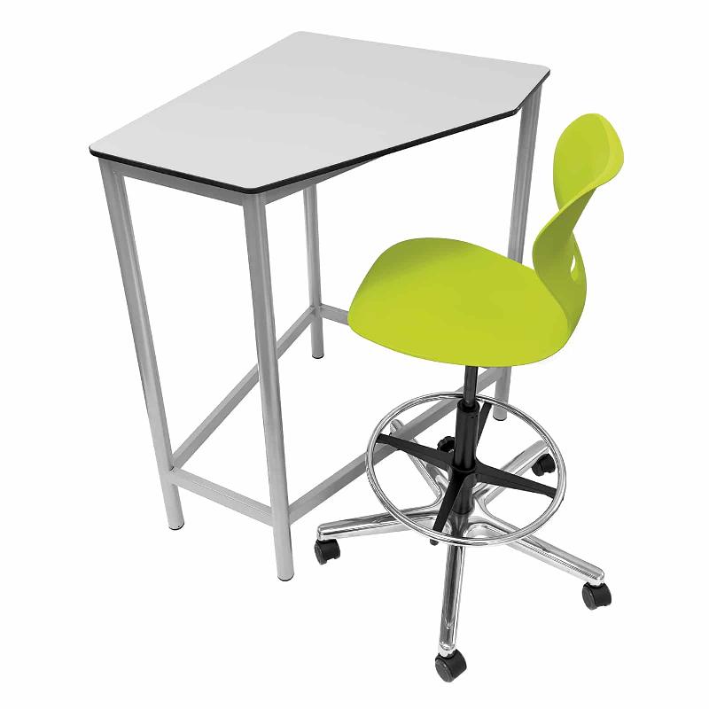 Pupitre Haut Pentagonal scolaire pour une posture saine - EWT.5-ST_1