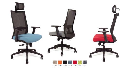 Tool - Fauteuil de bureau ergonomique avec dossier résille, soutien lombaire réglable et assise personnalisable_1