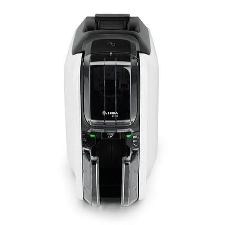 Imprimante badge-carte simple face Zebra ZC100 - impression couleur et monochrome - 300 dpi - USB et options Ethernet/WiFi_1