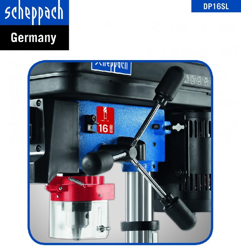 Perceuse à colonne SCHEPPACH dp16sl, 550 w_1