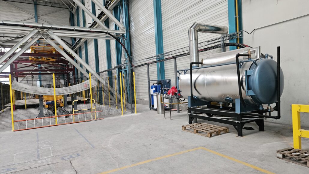 Système de vapeur basse pression pour l'étuvage béton - SIMOX_1