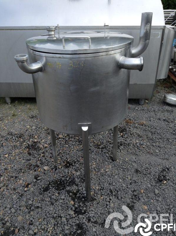 Bac de lancement 320 L - demi-couvercle - 3 pieds - N° ARTICLE : BNC017_1