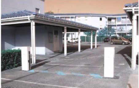 BL0857 - Barrière à chaîne automatique motorisée - Passage jusqu'à 15 m - 2 fûts motorisés_0