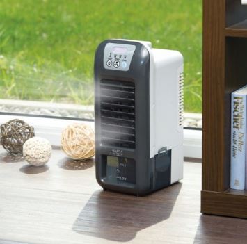 LW-350 - Rafraîchisseur d'air compact Sichler - mobile, vaporisateur et autonomie 6h_1