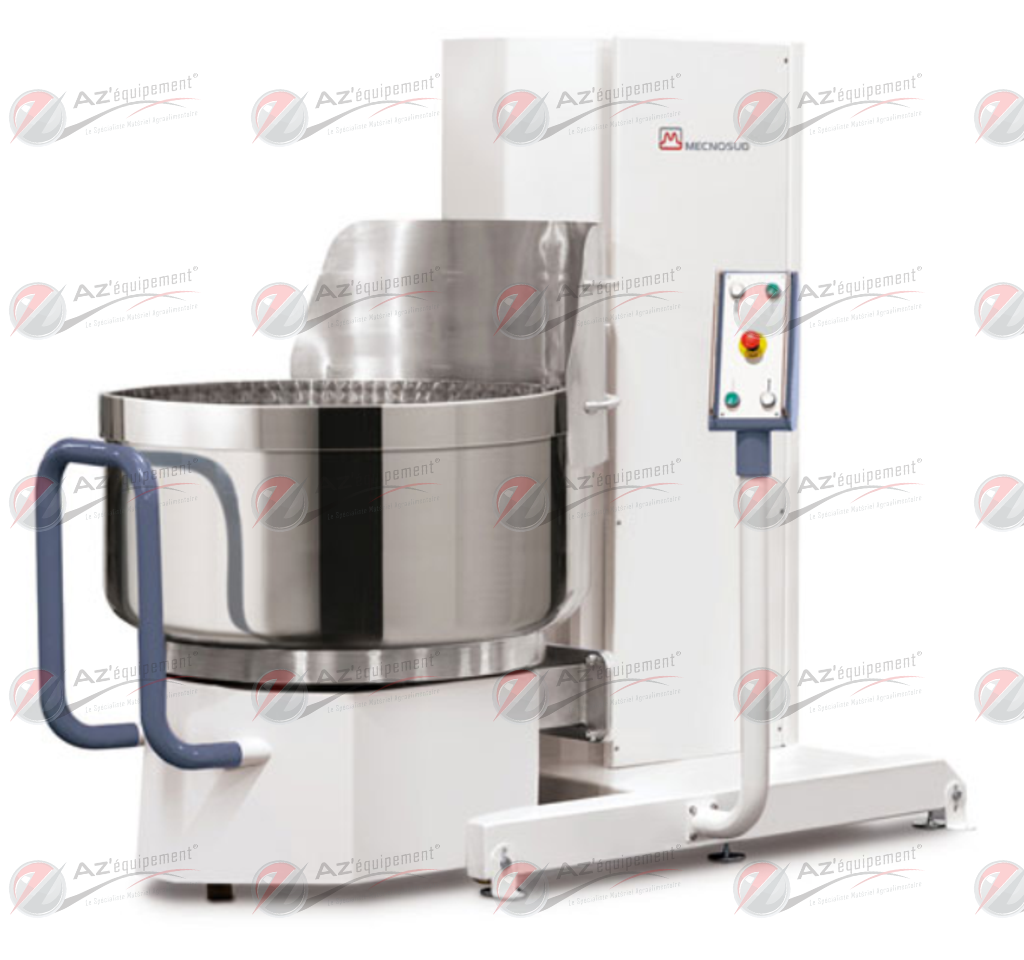 Pétrin à spirale Mecnòsud - capacité 160 à 300 kg - modèle SPE160_1