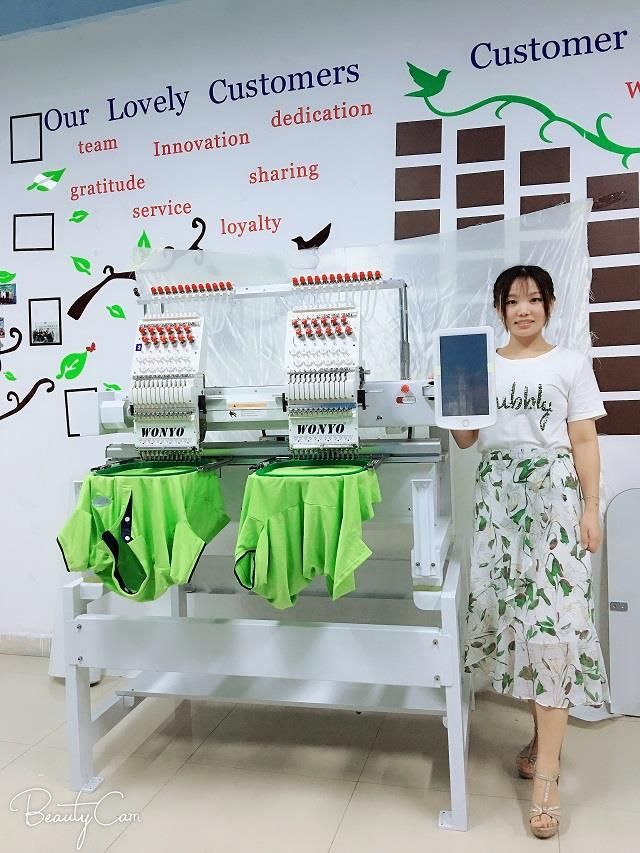 Brodeuse industrielle - shenzhen wanyang - vitesse: 1000 tours / minute_1