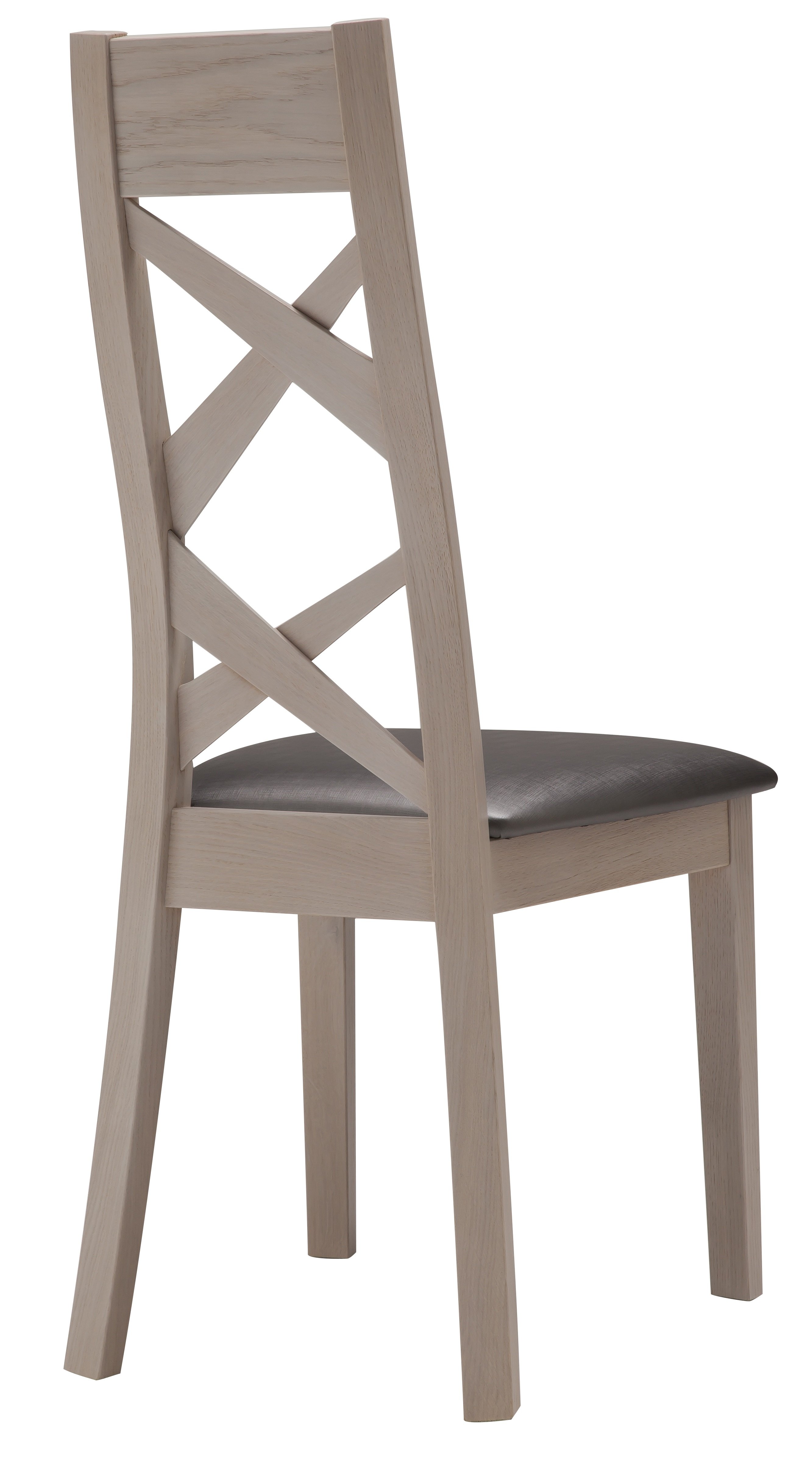 Chaise Kassy en bois massif - chêne - fabrication française - finitions et revêtements personnalisables_1