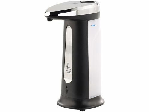 Distributeurs de savon automatiques 400 ml avec capteur infrarouge et design chromé - Carlo Milano_1