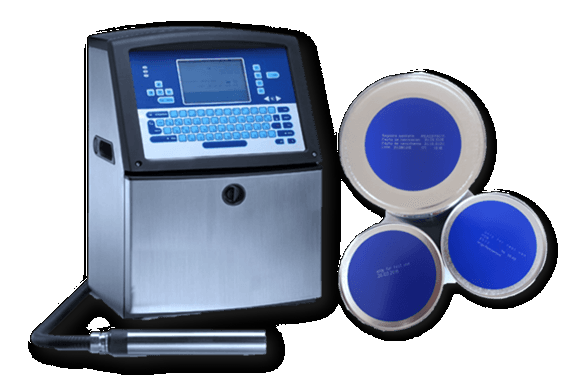 Imprimante jet d'encre continu Sapli - Jusqu'à 5 lignes d'impression, tête d'impression unique, LCD avec clavier à membrane_1